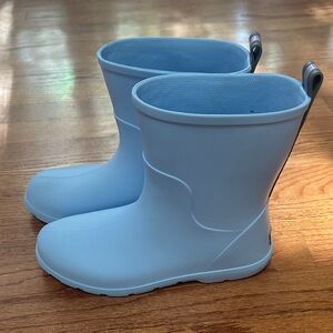 Totes Light Blue Everywear Kids Rain Boots